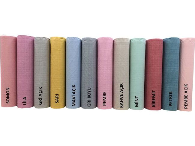 Yeni Düzrenk Kırçıllı Nevresimlik Poplin Kumaş