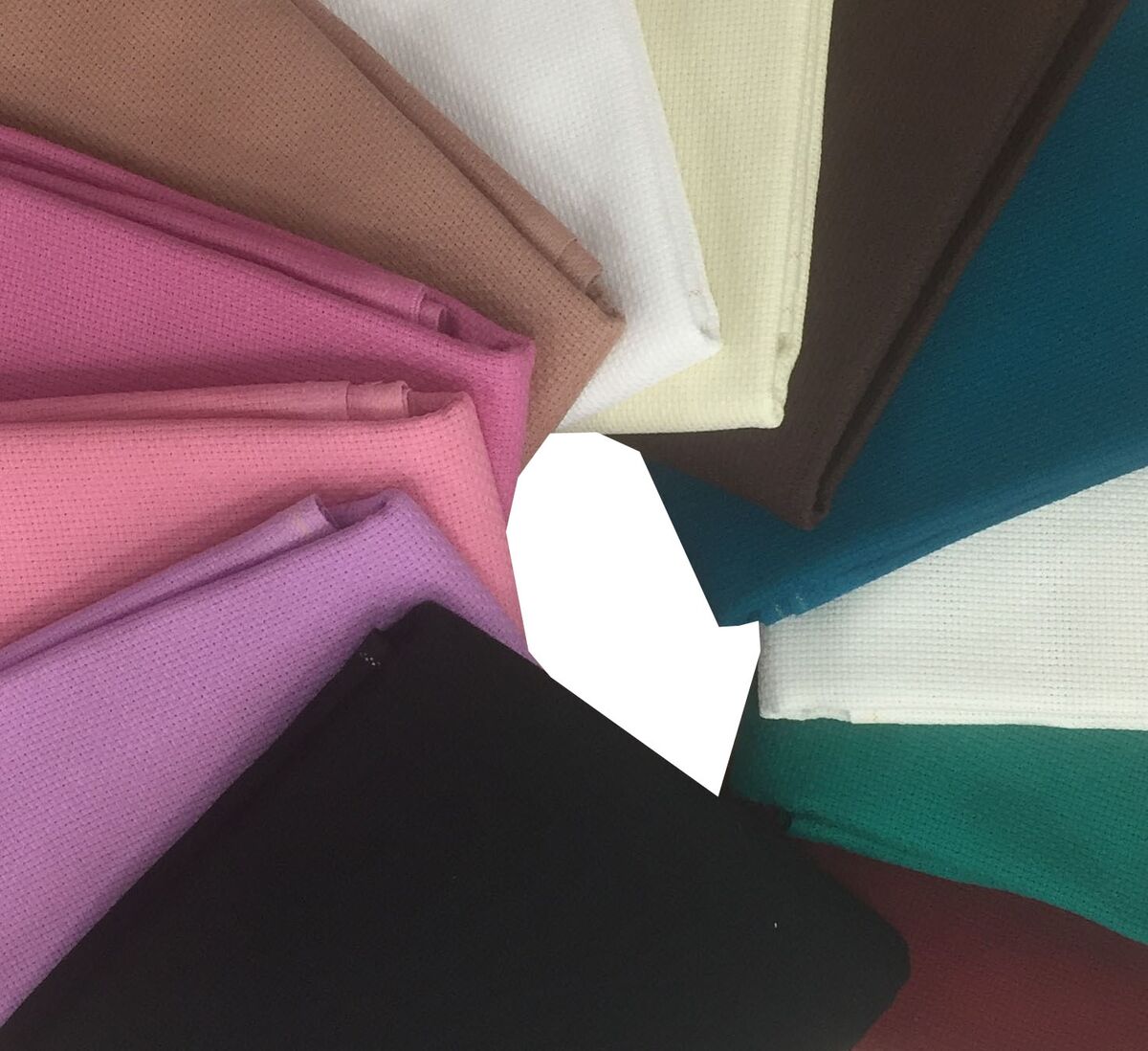 Etamin Seccade İşlemelik Kumaş Ebat 75*130 Cm
